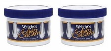 Wright's Silver Cream Tarnish 2 Jar Pack