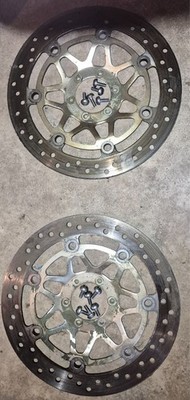 1999-2000 Honda CBR 600 F4 Front Rotor Set Genuine Honda OEM Parts