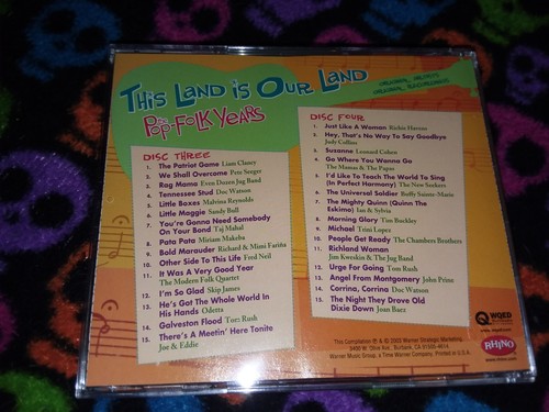 CD lot This Land Is Our Pop Folk Years/Singers & Songwriters/Spirit of the 1960s - Picture 4 of 8