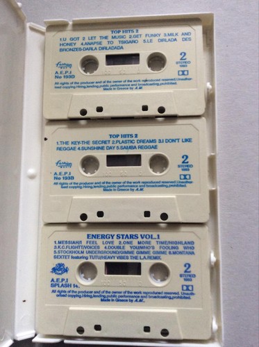Top Hits 3x Cassette Tape Compilation Dance Techno House 1993 Jaydee 2 Unlimited - Picture 4 of 4
