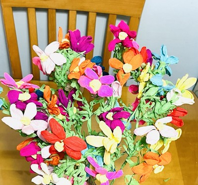 Crepe Paper Flowers