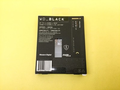 Western Digital WD_BLACK SN770 1TB M.2 NVMe Internal SSD