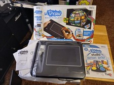 NEW Nintendo Wii uDraw Black Tablet w/ Studio Video Game Vintage Drawing NIB 