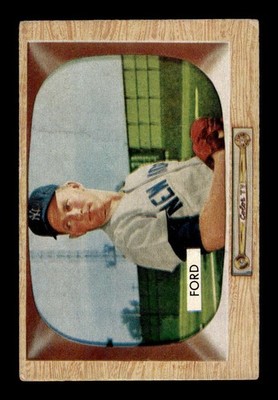 1955 Bowman #59 Whitey Ford New York Yankees G/VG 55B10007095