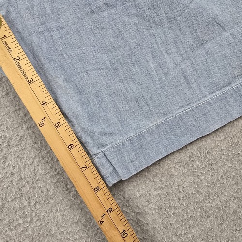 Pantalones Cortos Polo Ralph Lauren Para Hombre 38 Azul Blanco Poni 100 Algodón Calce Clásico Preppy - Imagen 7 de 17