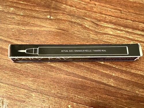 MARY KAY WATERPROOF LIQUID EYELINER PEN 141205 INTENSE BLACK NEW - Picture 4 of 6