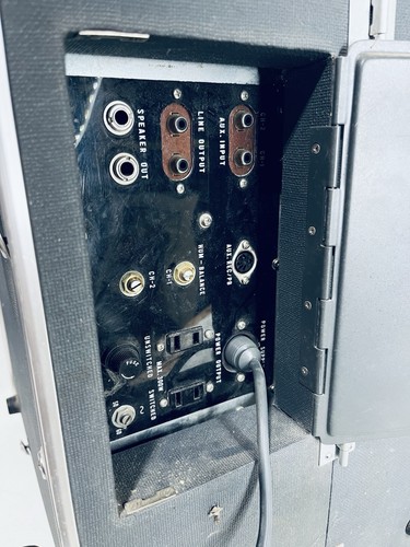 Vintage Sony Tape Recorder TC 500A With Speakers Turns On Parts Or Repair - Picture 12 of 17