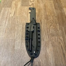 HESA Arbeitsmesser mit Kydexscheide und Feuerstahl