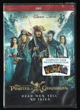 Pirates of the Caribbean: Dead Men Tell No Tales (DVD, 2017)
