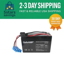 Essential 12V Lead Acid Battery for Peg-Perego Toys - 40 AMP Fuse Included