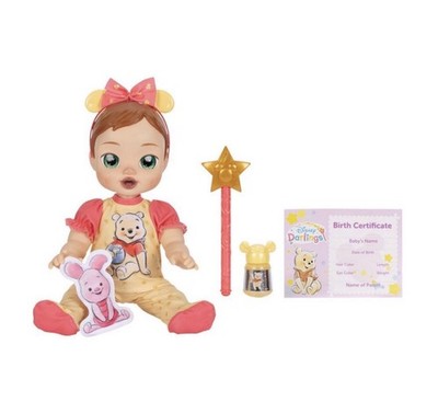 New Disney Darlings Doll Marie Toy Girls Kids Gift Touch & Motion Wand