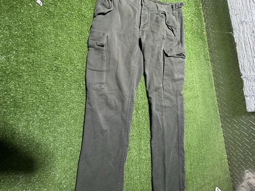 Polo Ralph Lauren Utility Surplus Military Grau Cargohose Hose Größe 36x34