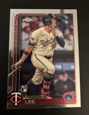 2025 Topps Chrome Brooks Lee #234 Rookie Minnesota Twins 