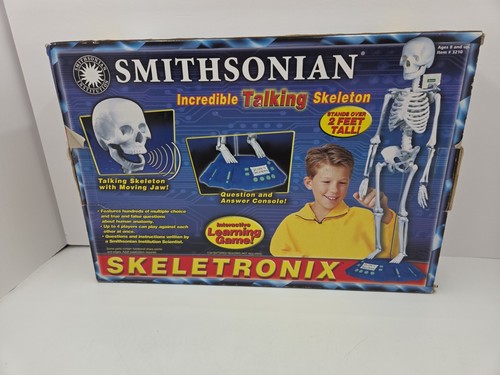 Smithsonian Skeletronix Talking Skeleton Anatomy Interactive Learning Game WORKS - Picture 9 of 21