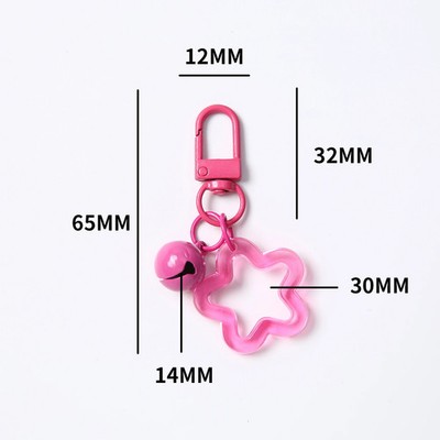1/5/10/ 20 / 50 Stück Candy Farbe Cute Star Keychain