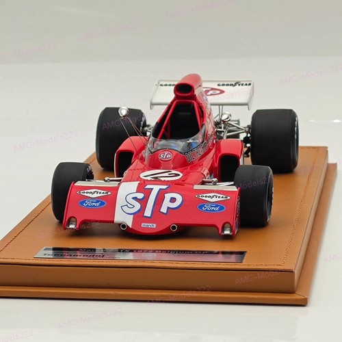 1/18 Tecno March 721X 1972 GP de Bélgica Piloto Niki Lauda #12 TM18-288B Ltd 125 piezas - Imagen 4 de 9
