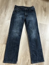 Wrangler Youth Boys' Dark Wash Straight Leg Jeans Size 14 Regular