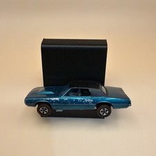 Red Line Hot Wheels Custom T-bird Hk Aqua Gray Interior Original 16 Car