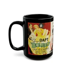 Bolero Movie Poster Mug 11oz, George Raft & Carole Lombard Classic Film Cup
