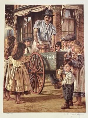 Jim Daly  The Immigrant Spirit  Signed Limited Edition Print 596/5000 