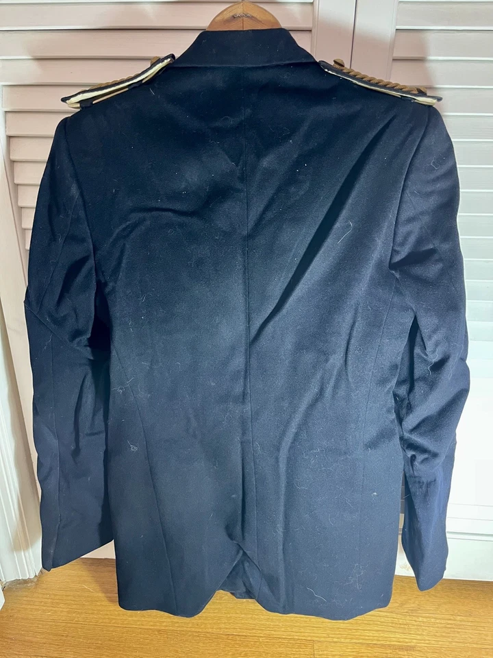 Chaqueta Original Oficiales de la Marina Real Italiana Segunda Guerra Mundial Foto 3 de 4