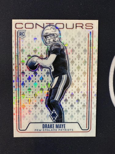 #CON-DME Drake Maye 2024 Panini Phoenix New England Patriots Contornos Pandora - Imagen 1 de 2