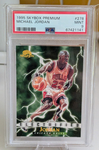1995-96 Skybox Premium - Electrified Michael Jordan #278