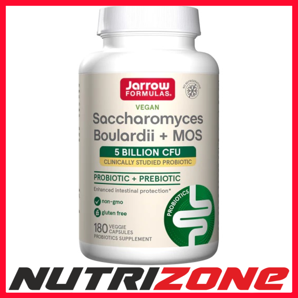 iHerb UK - Jarrow Formulas , Vegan Saccharomyces Boulardii + Mos, 5 Billion Cfu, 180 Veggie Capsules - Image 3