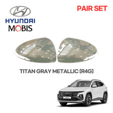 GENUINE HYUNDAI TUCSON NX4 SIDE MIRROR COVER PAIR TITAN GRAY 22-25 87616N9010