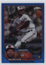 2023 Topps Chrome Update Blue Refractor 37/150 Dillon Tate #USC187 ut4