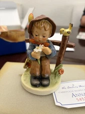 Goebel Hummel Figurine She Loves Me She Loves Me Not 1955 WestGermany