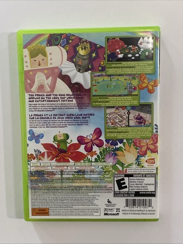 Schöne Katamari (Microsoft Xbox 360, 2007) komplett CIB mit Handbuch - Bild 2 von 3