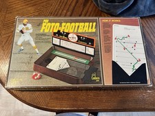 A 1977 Pro Foto-Football Game Produced by Cadaco. Made In USA Vintage