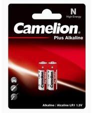 N LR1 Alkaline Batteries - 2 Pack - Camelion