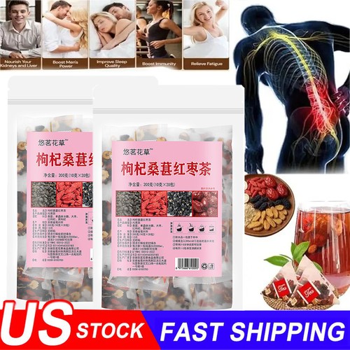 Ginseng Five Treasures Tea Kidney Tea, Natural Organic Kidney Cleanse Detox Tea - Picture 1 of 17