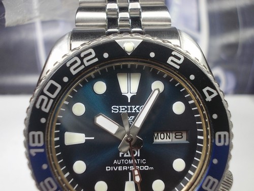 SEIKO 150M DIVERS DAY/DATE AUTO MENS WATCH 6309-7290 'PROSPEX/PADI' (SN 750458) - Picture 5 of 12