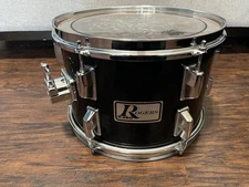 Rogers R-360 13x9, 13" Rack Tom Drum, Vintage, Black