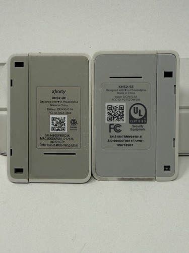 Xfinity XHK1-UE Keypad, XHS2-SE Sensor x2, XHS2-UE Sensor x2 - Picture 4 of 6