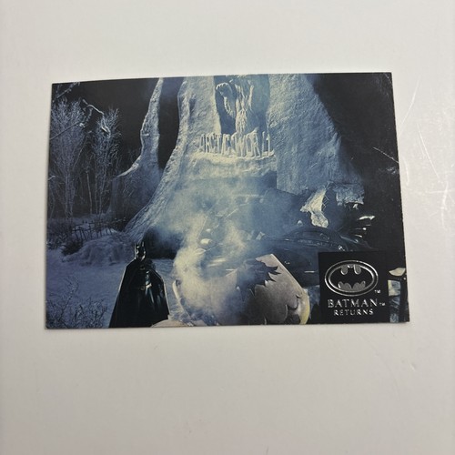 1992 Topps Stadium Club Batman Returns Batskiboat #60  - Bild 1 von 2