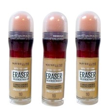 3-Pack Maybelline 110 Fair Med. Instant Age Rewind Eraser Dark Circles Concealer
