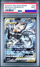 Pikachu & Zekrom GX 101/095 Sm9: Tag Bolt for sale | eBay
