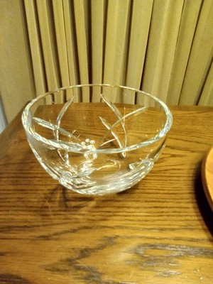 Waterford Signature John Roca 8 inch In Diameters Crystal bowl