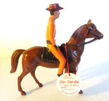 1950's JIM HARDIE Hartland USA 5 inch Mini Western Rider set custom Hang Tag
