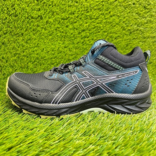 Scarpe sneakers Asics Gel-Venture 9 MT donna taglia 7 nero blu corsa trekking - Foto 3 di 10
