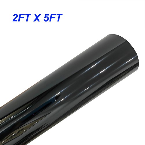 Ultra Gloss PET Liner Piano Black Car Vinyl Wrap Adhesive Film Air Release DIY - Picture 8 of 17