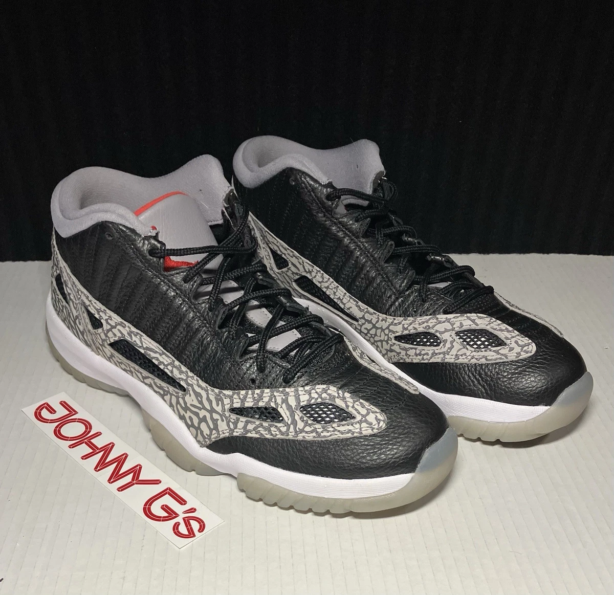 Jordan 11 Retro IE Low Black Cement for Sale | Authenticity