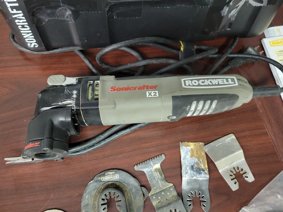 Rockwell Sonicrafter X2 RK5140K Corded 3 Amp Oscillating Multi-Tool  - Image 2 of 4