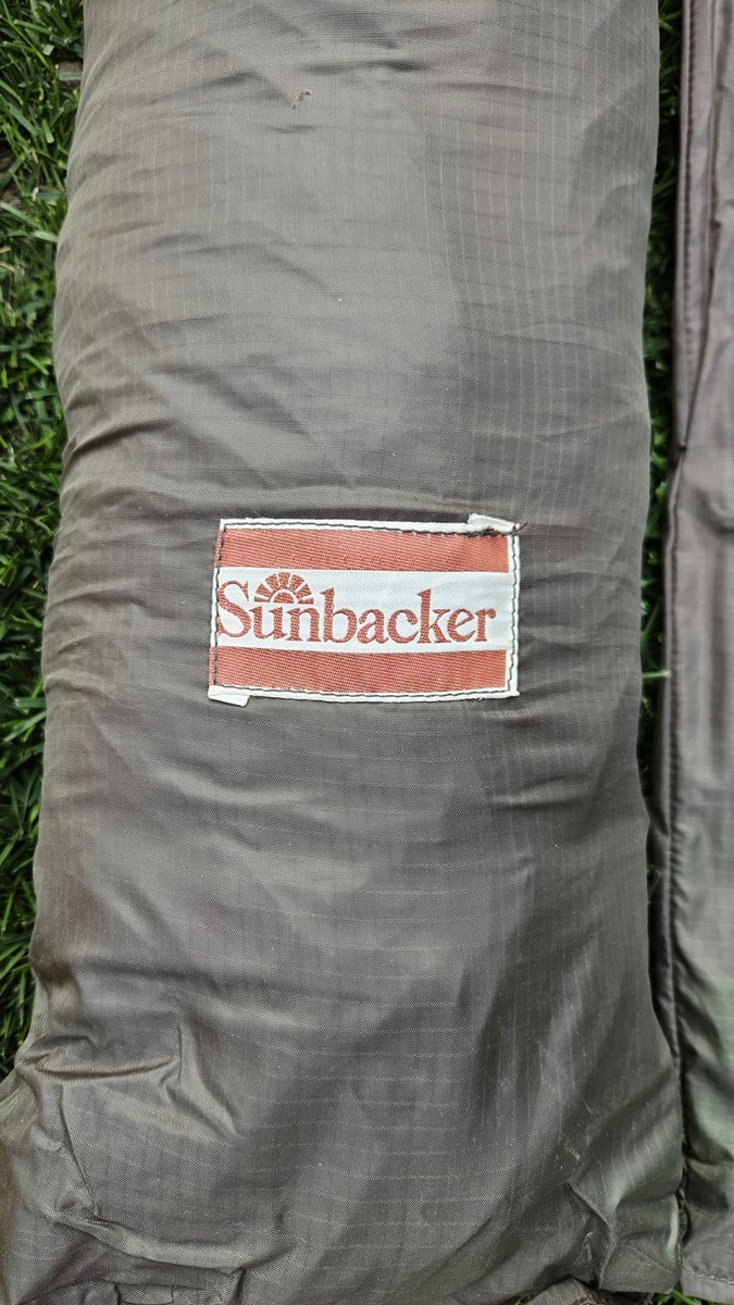 Vintage JC Penney SUNBACKER Camping Tent 3 Person Dome Tent
