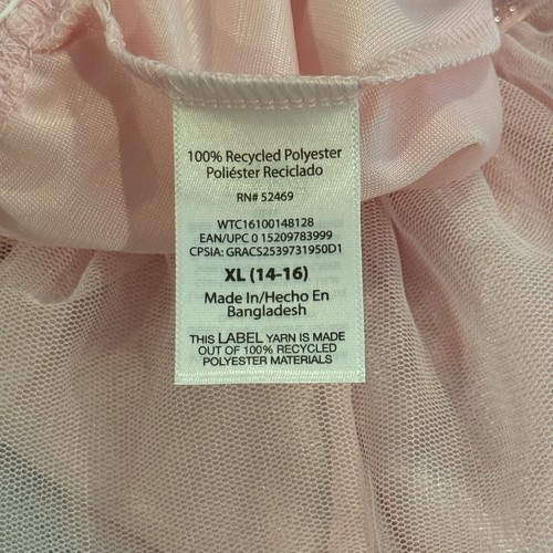 Way To Celebrate Mesh Skirt Pastel Tiered Holiday Easter Girls XL 14-16 NEW - Picture 6 of 7