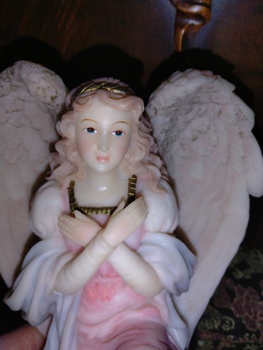 Seraphim Classics Felicia "Adoring Maiden" Angel Figurine by Roman Inc - Picture 6 of 11